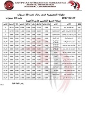 Page 2, تحت 10 سنوات المجموعة الأولى