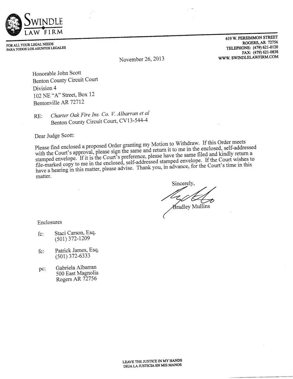 Page 1 of 60, Exhibits for Authorization to Disburse Gabriela