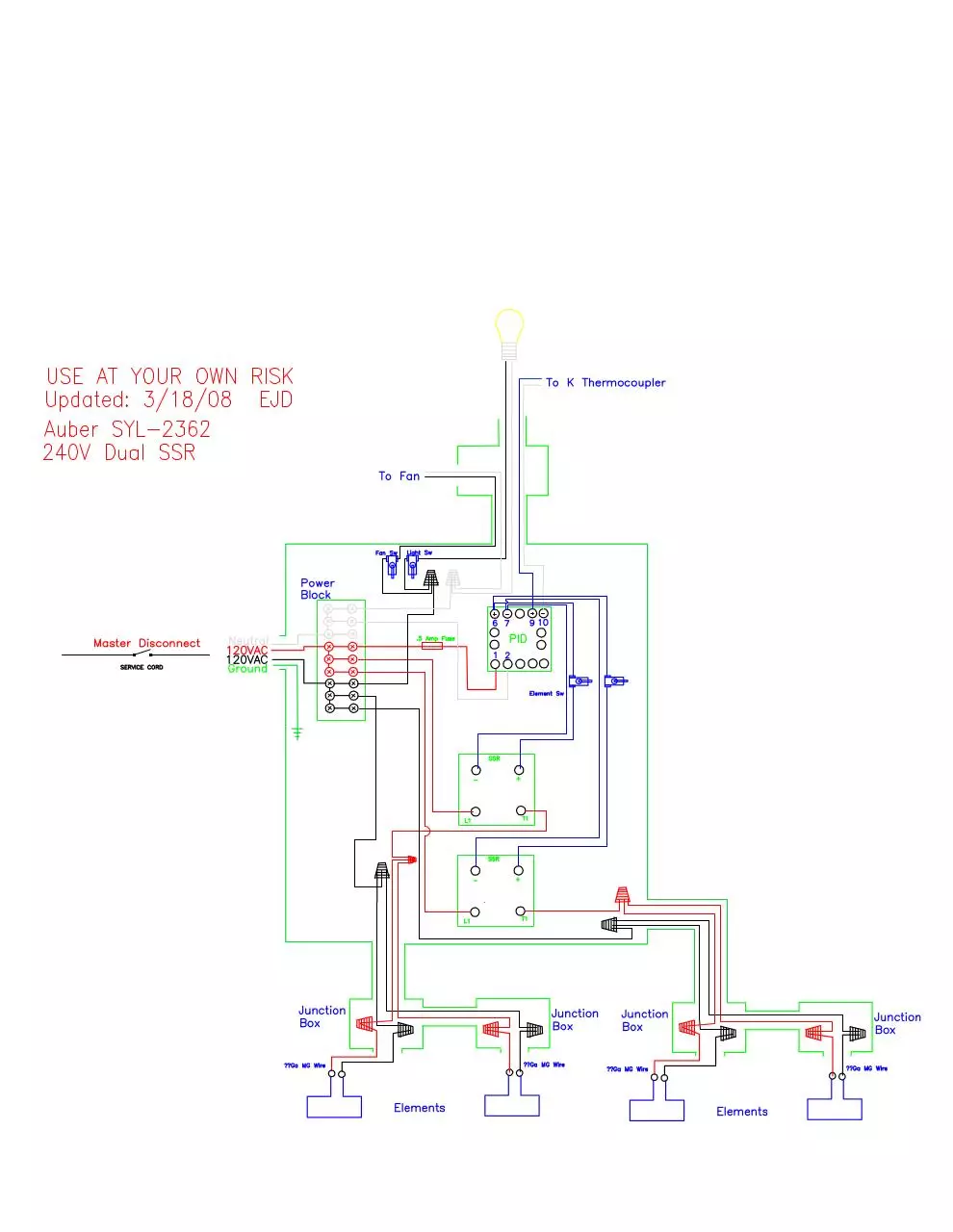 Page 1 of 1, Auber 2362 w 2 ssr's