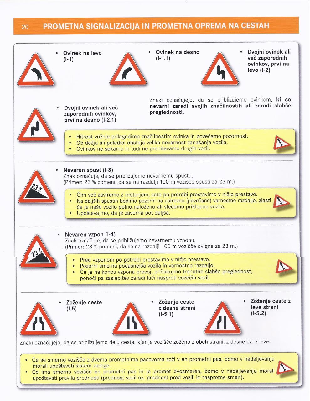 2 prometna signalizacija in prometna oprema na cestah - PDF Archive