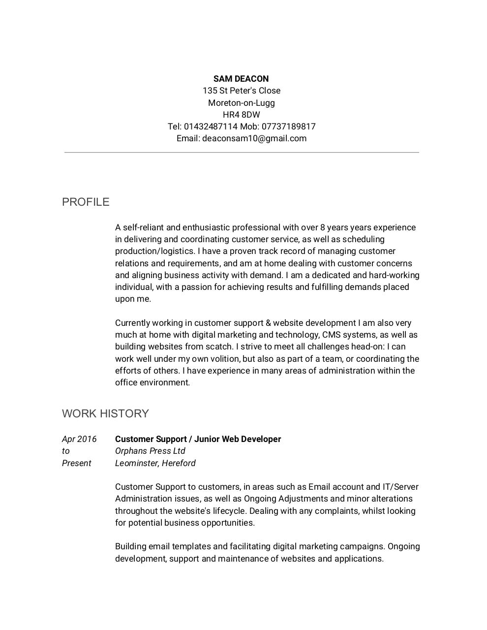 Document preview SamDeaconCV_pdf.pdf - page 1/3