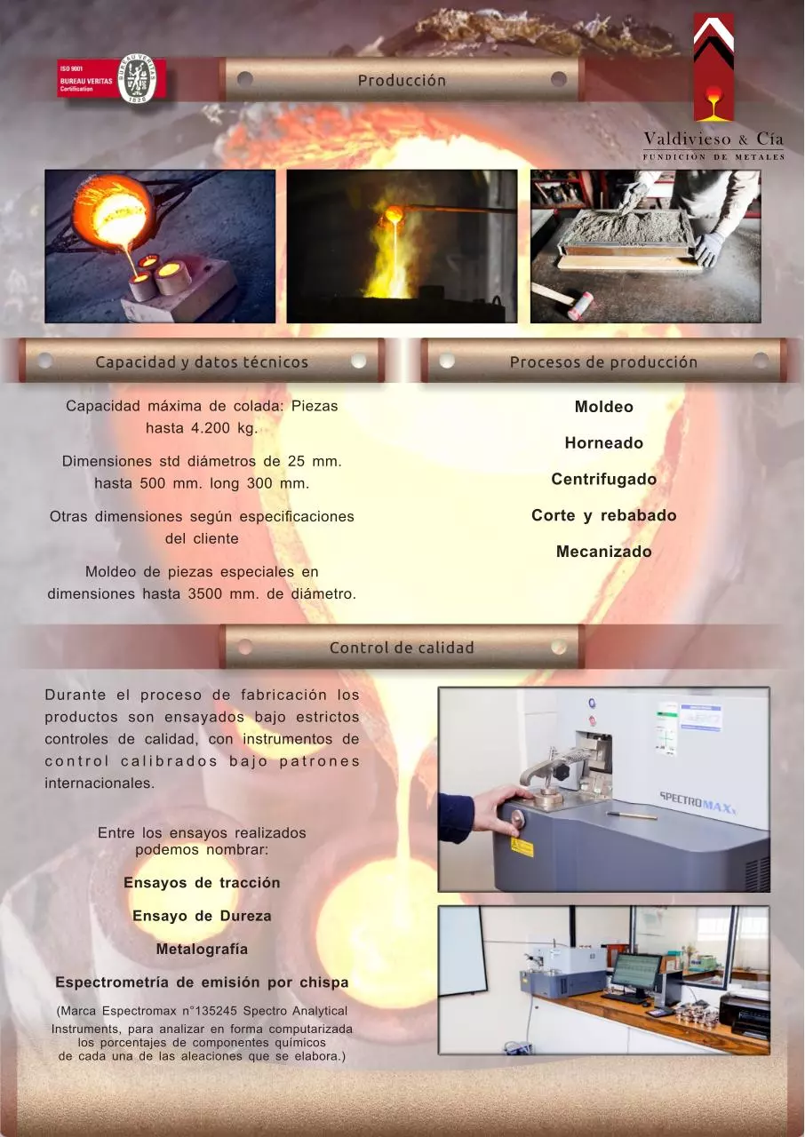 Page 3 of 8, Dossier Institucional Valdivieso 2015