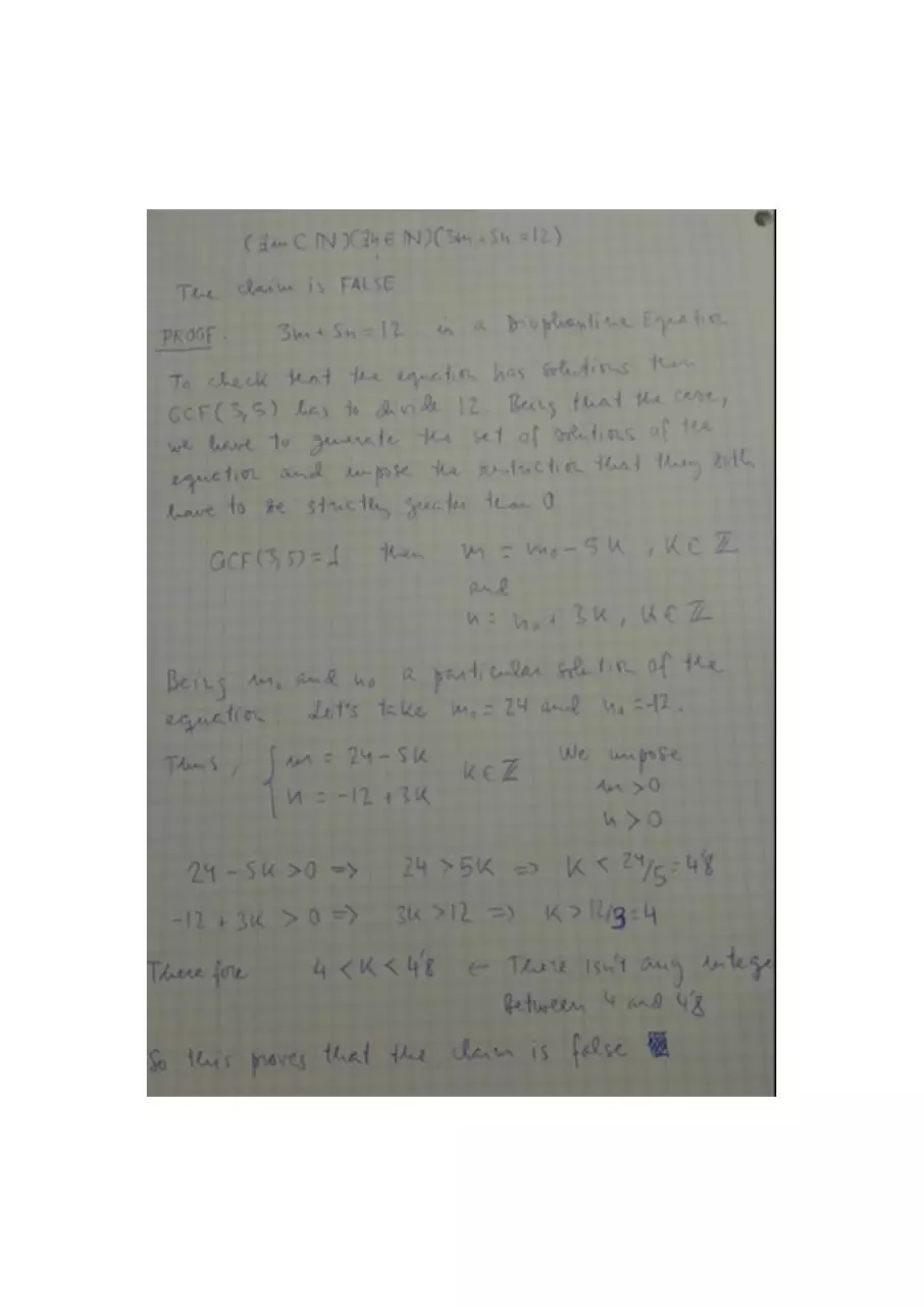 Page 1 of 1, Exercise 1