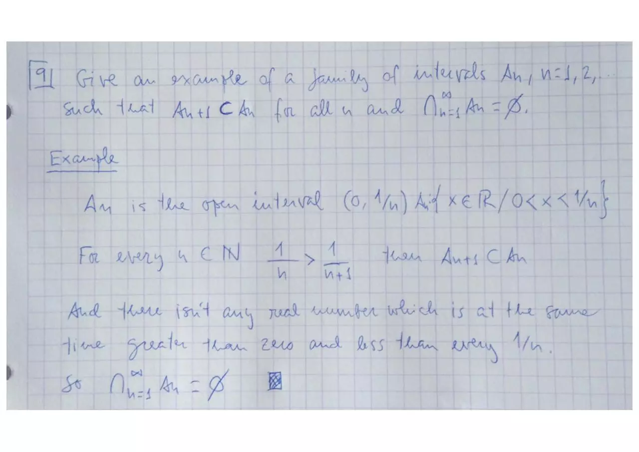 Page 1 of 1, Exercise 9