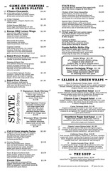 Page 1, STATE Dinner Menu March 2017