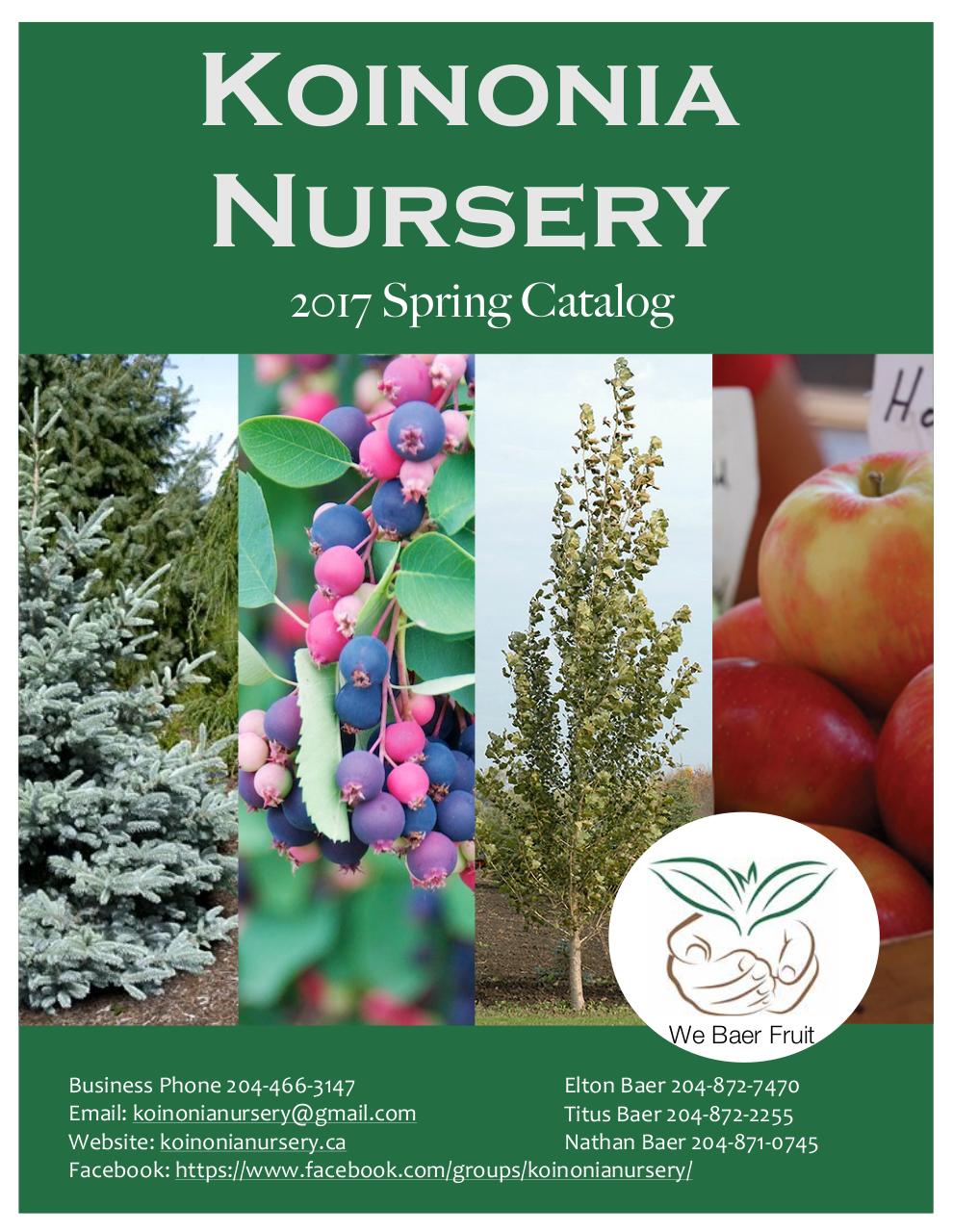 Koinonia Nursery 2017 Catalog 25 PDF.pdf - page 1/24