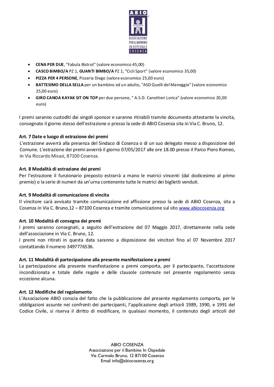 Document preview regolamento-lotteria.pdf - page 2/3