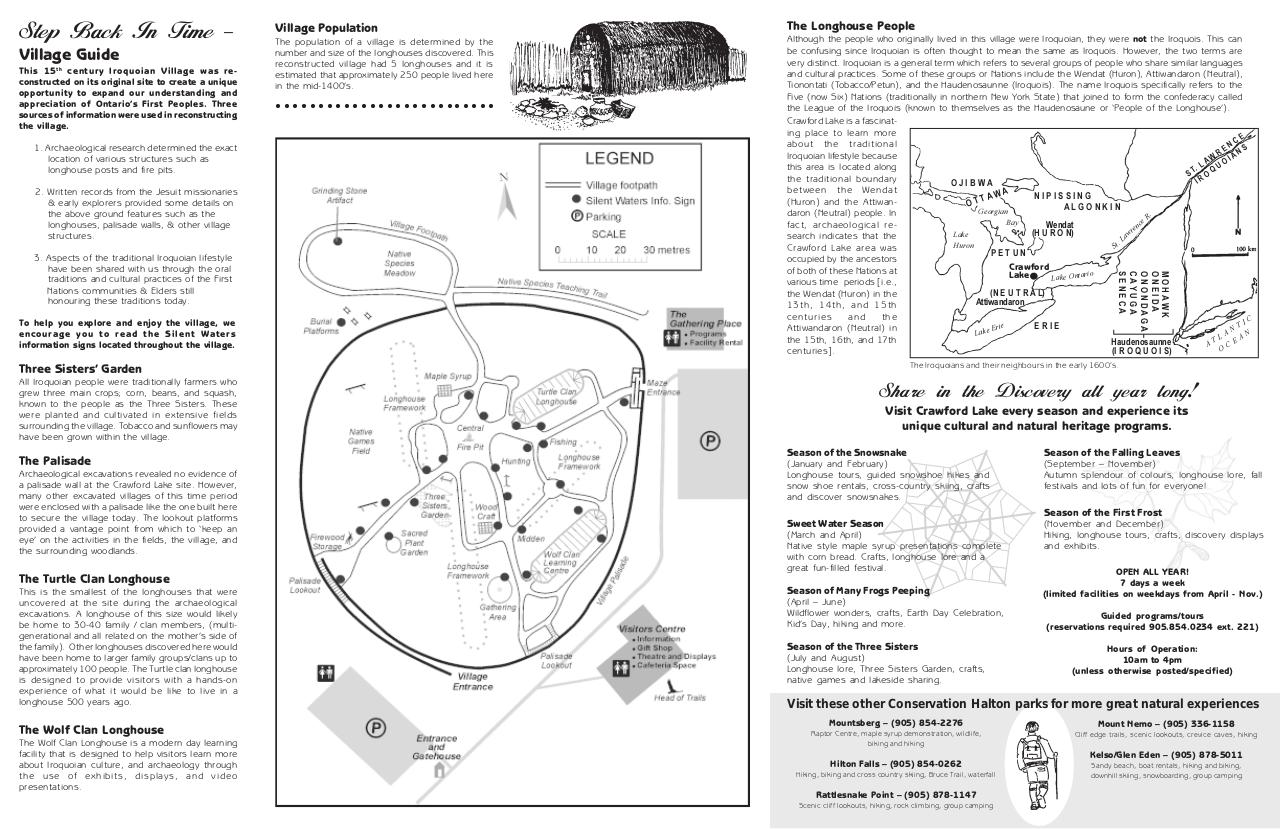 Document preview Crawford Lake Trails Map.pdf - page 2/2
