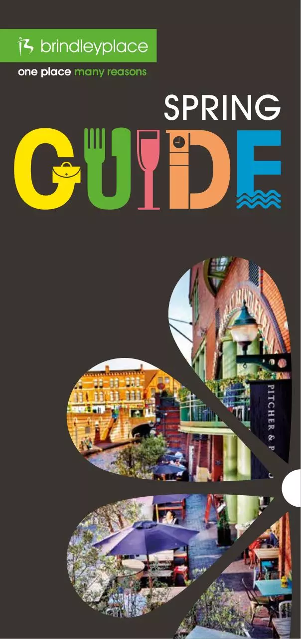 Page 1 of 17, Brindleyplace Magazine Guide