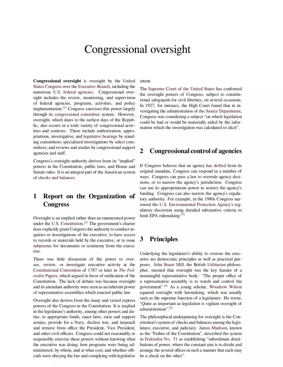 Page 1 of 3, congressional oversight wiki