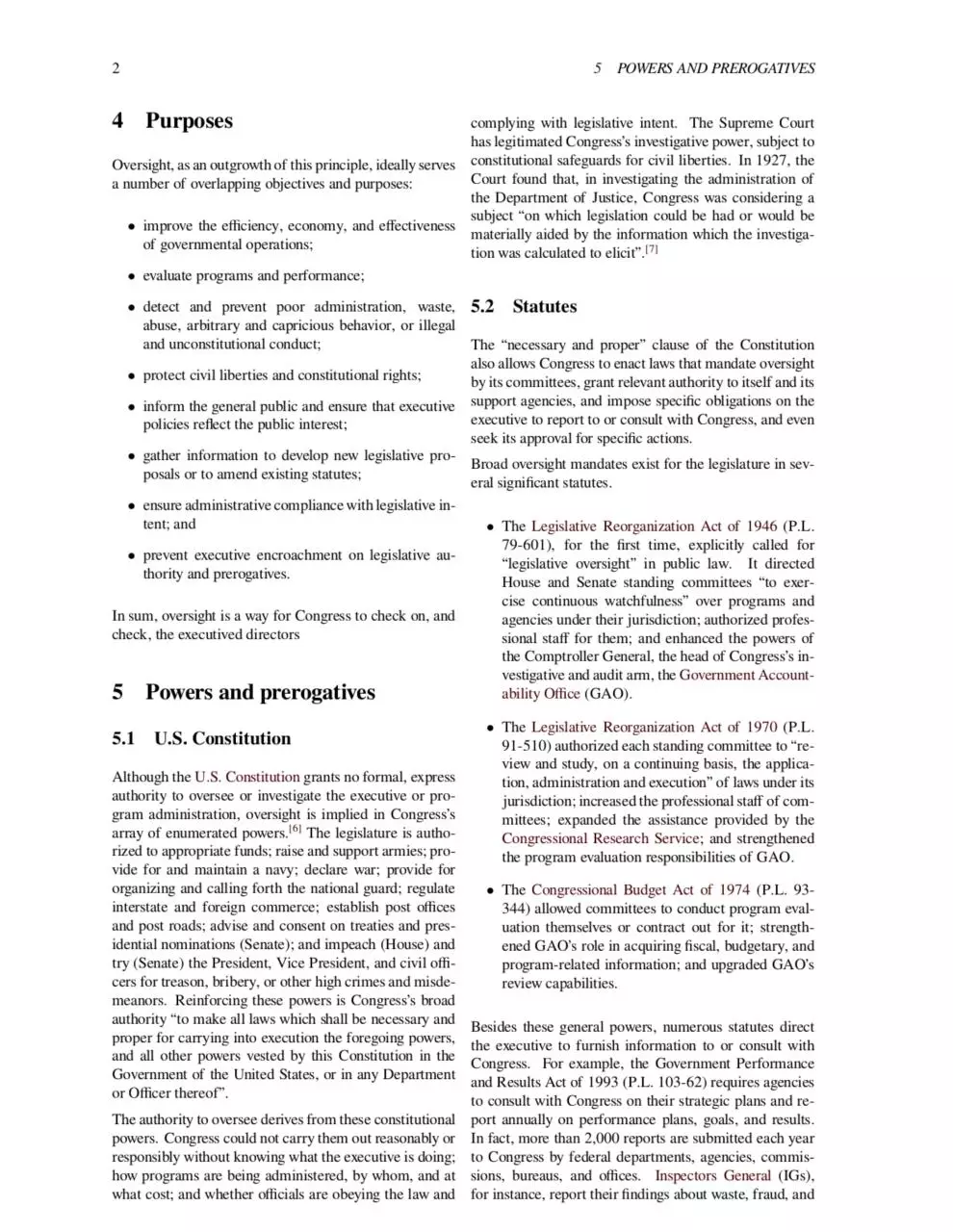 Page 2 of 3, congressional oversight wiki