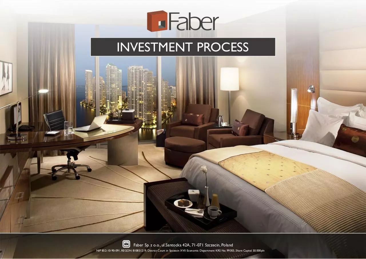 Page 1 of 8, Faber INVESTMENT PROCESS