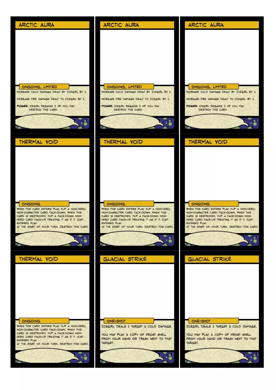 Page 4 of 5, Icegirl Playtest Cards