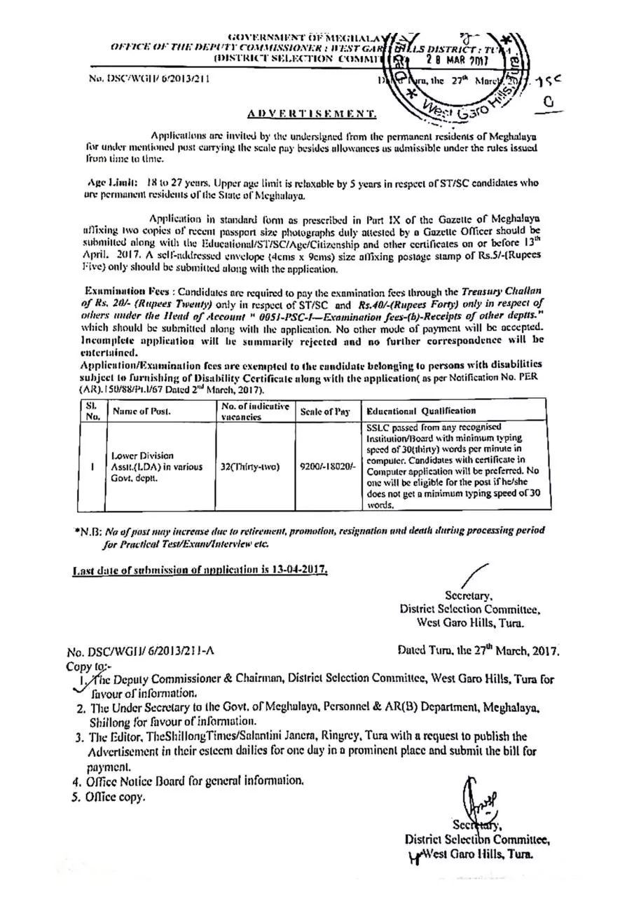 Page 2 of 2, DSC Advertisement March 2017