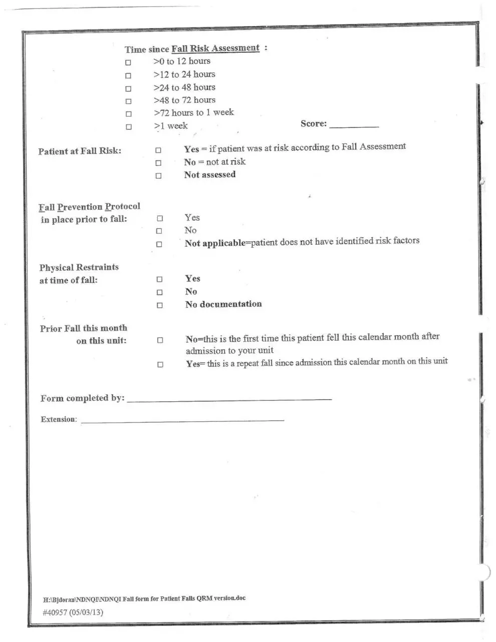 Page 2 of 2, FALL DOCUMENTS