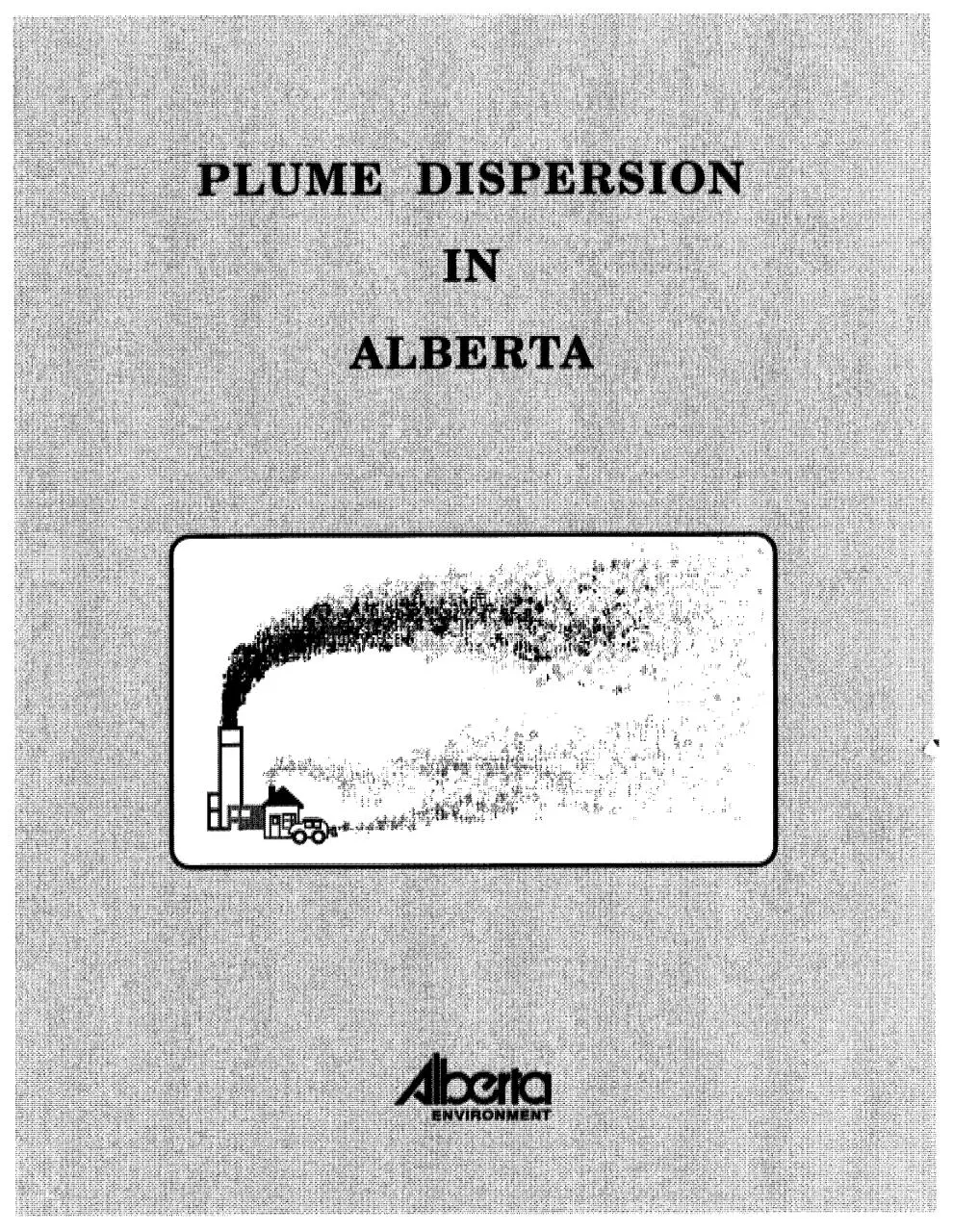 Page 1 of 429, Plume Dispersion in Alberta