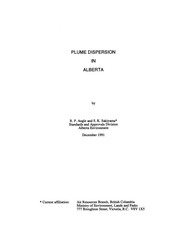 Page 2, Plume Dispersion in Alberta