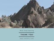 Page 5, Pinnacles National Park's Rock strewn Crests
