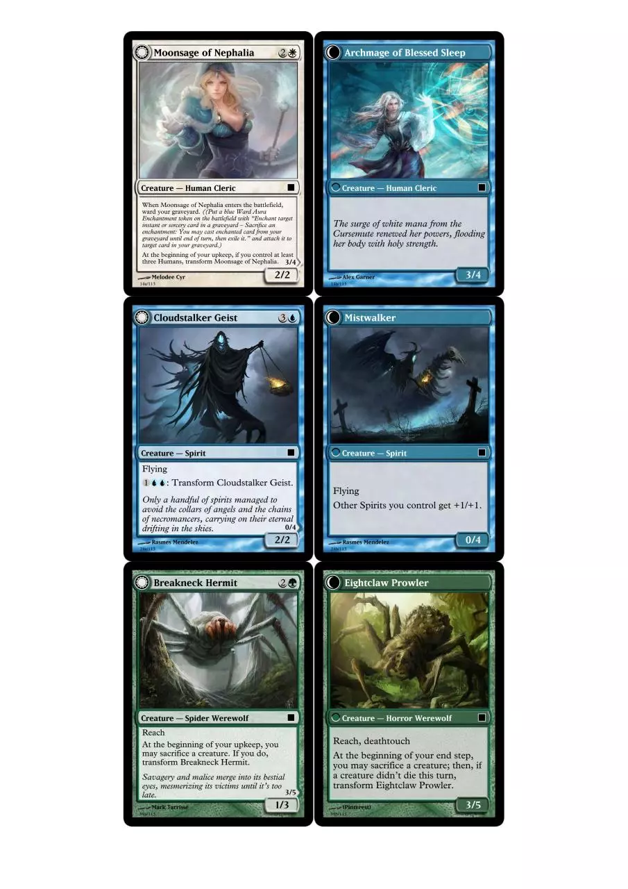 Page 1 of 3, Legacy of Innistrad DF