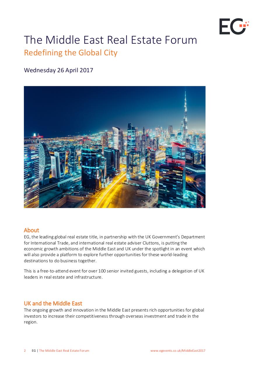 The Middle East Real Estate Forum in Dubai.pdf - page 2/7