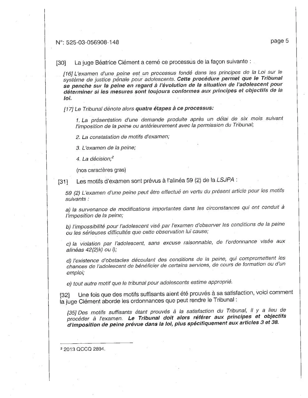 Page 5 of 10, Examen 59 Nadeau