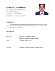 Page 1, FRANCISCO HERNANDEZ RESUME