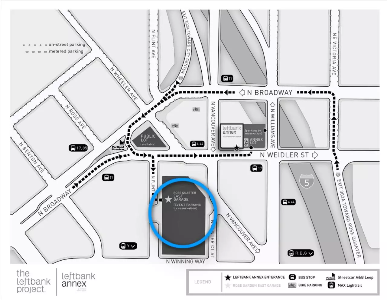 Page 1 of 1, LBA Parking Map