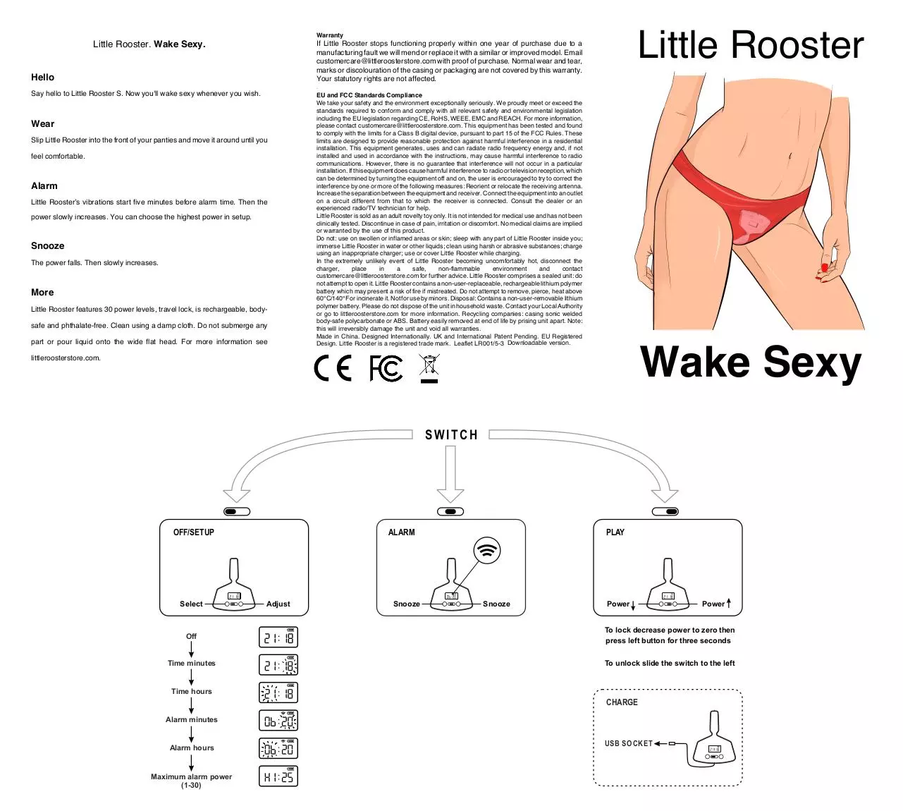 Document preview - Little Rooster S downloadable instruction leaflet.pdf - Page 1/1