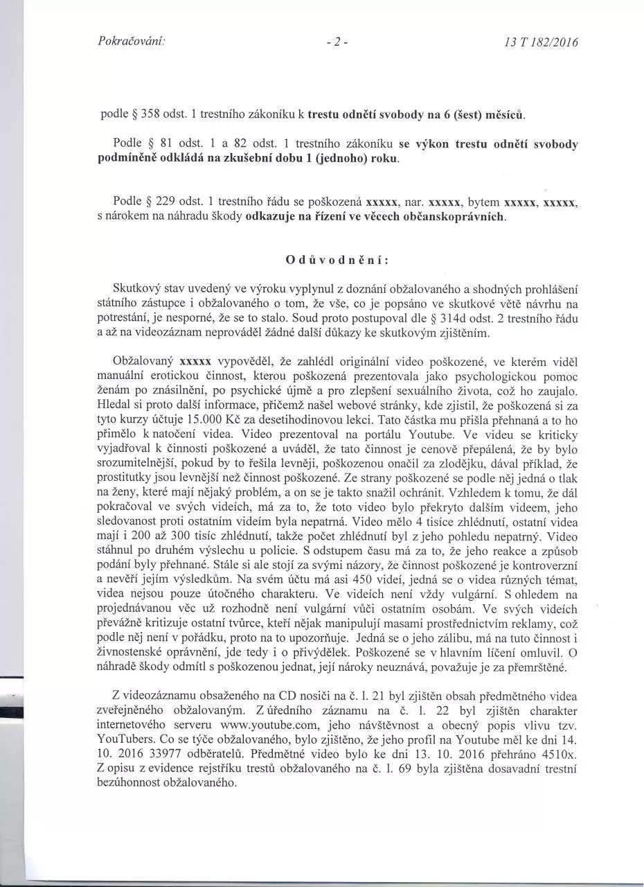 Page 2 of 5, 13 T 182 2016