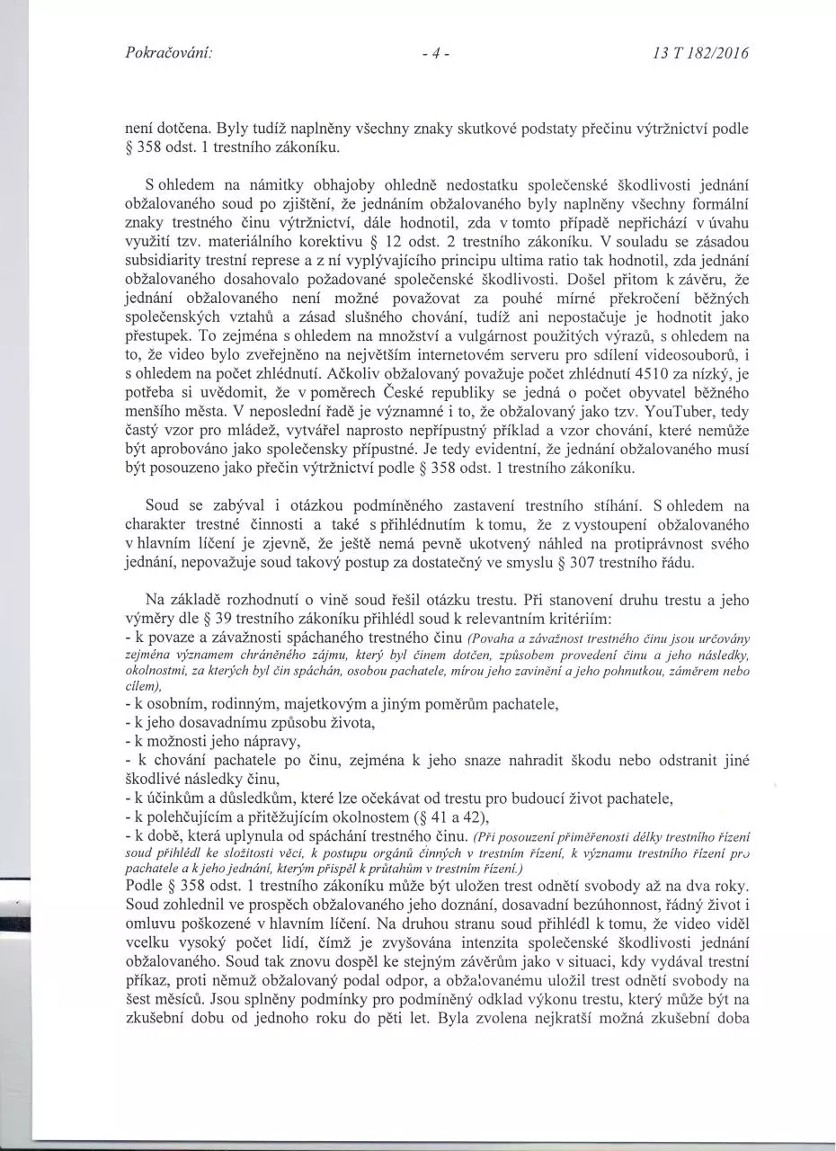 Page 4 of 5, 13 T 182 2016
