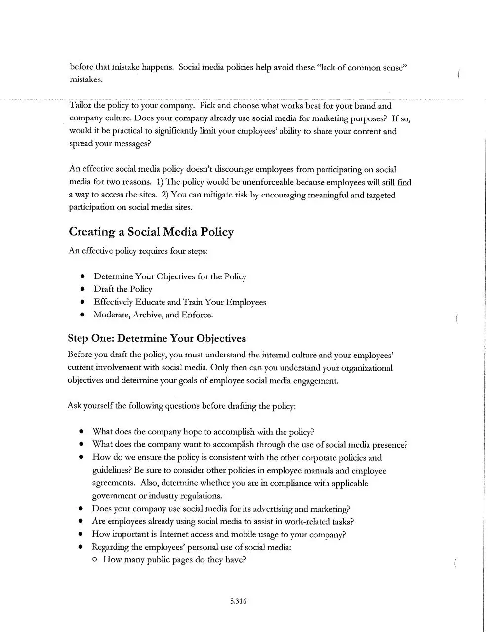 Page 2 of 10, Social Media Compliance
