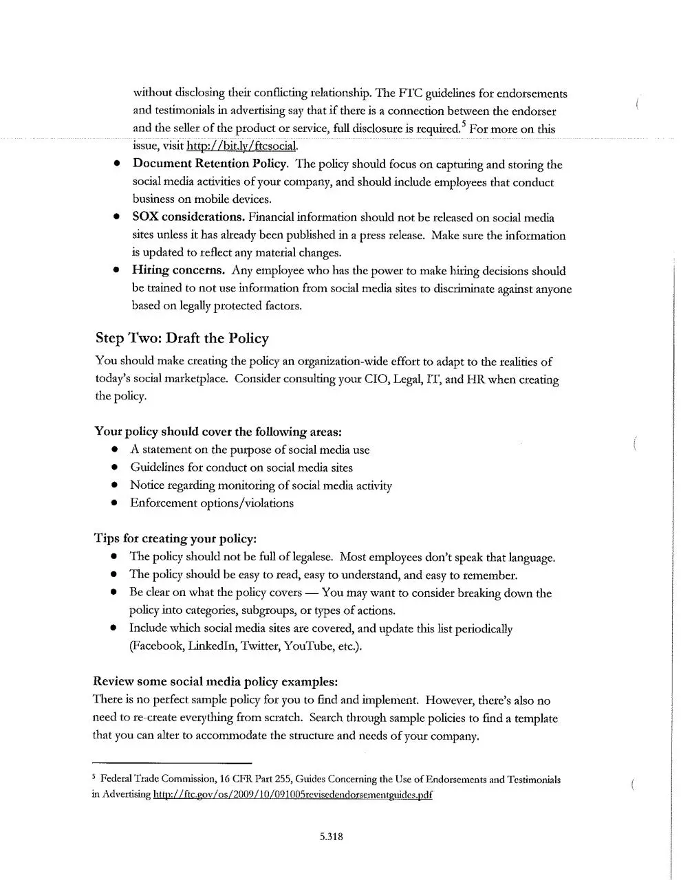 Page 4 of 10, Social Media Compliance