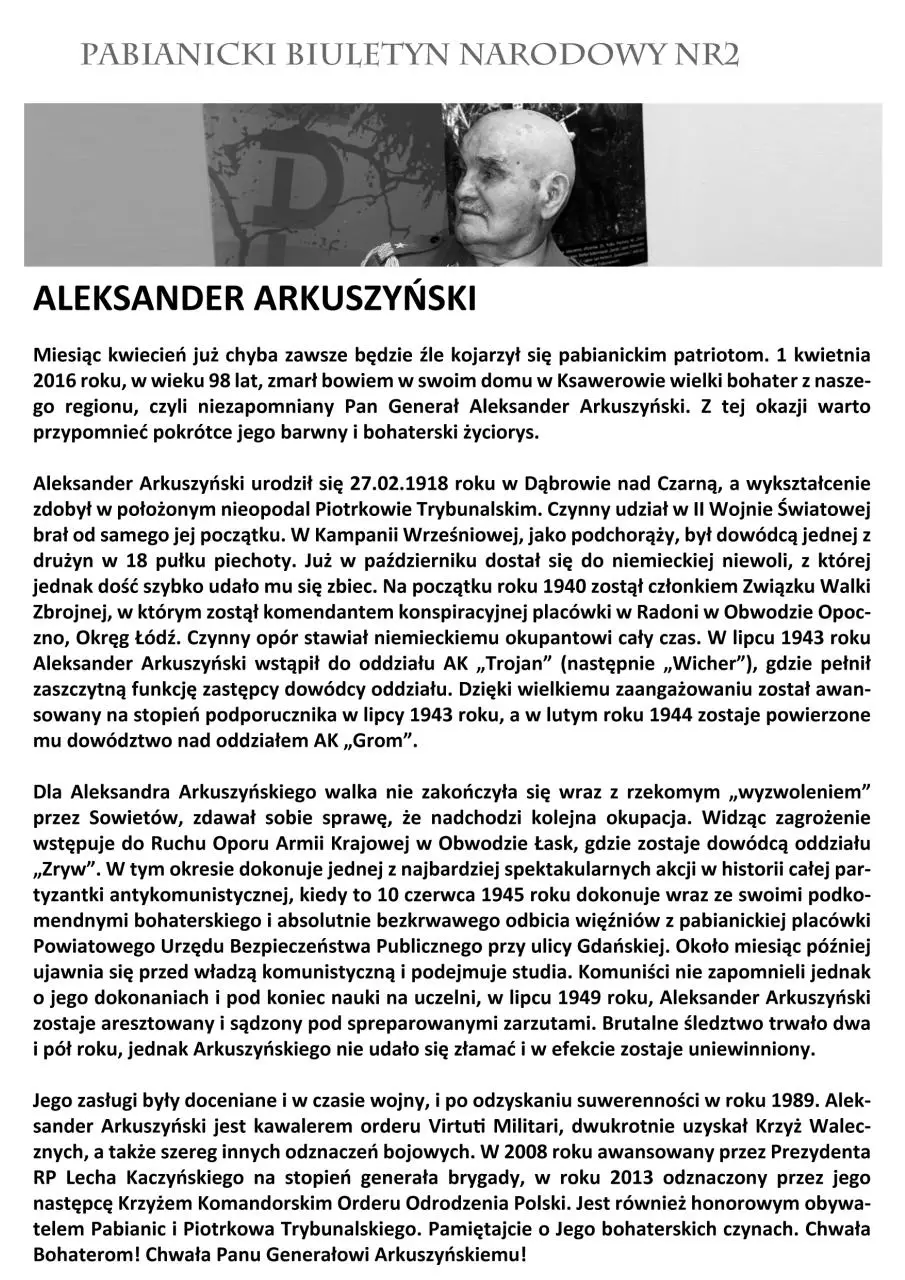 Page 2 of 4, Pabianicki Biuletyn Narodowy nr2