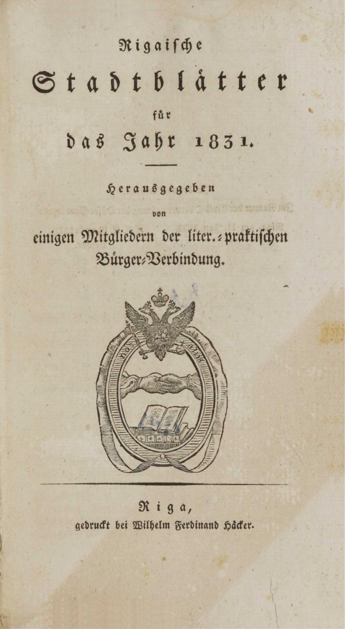rigasche-stadtblatter-1831-ocr-ta.pdf - page 1/429