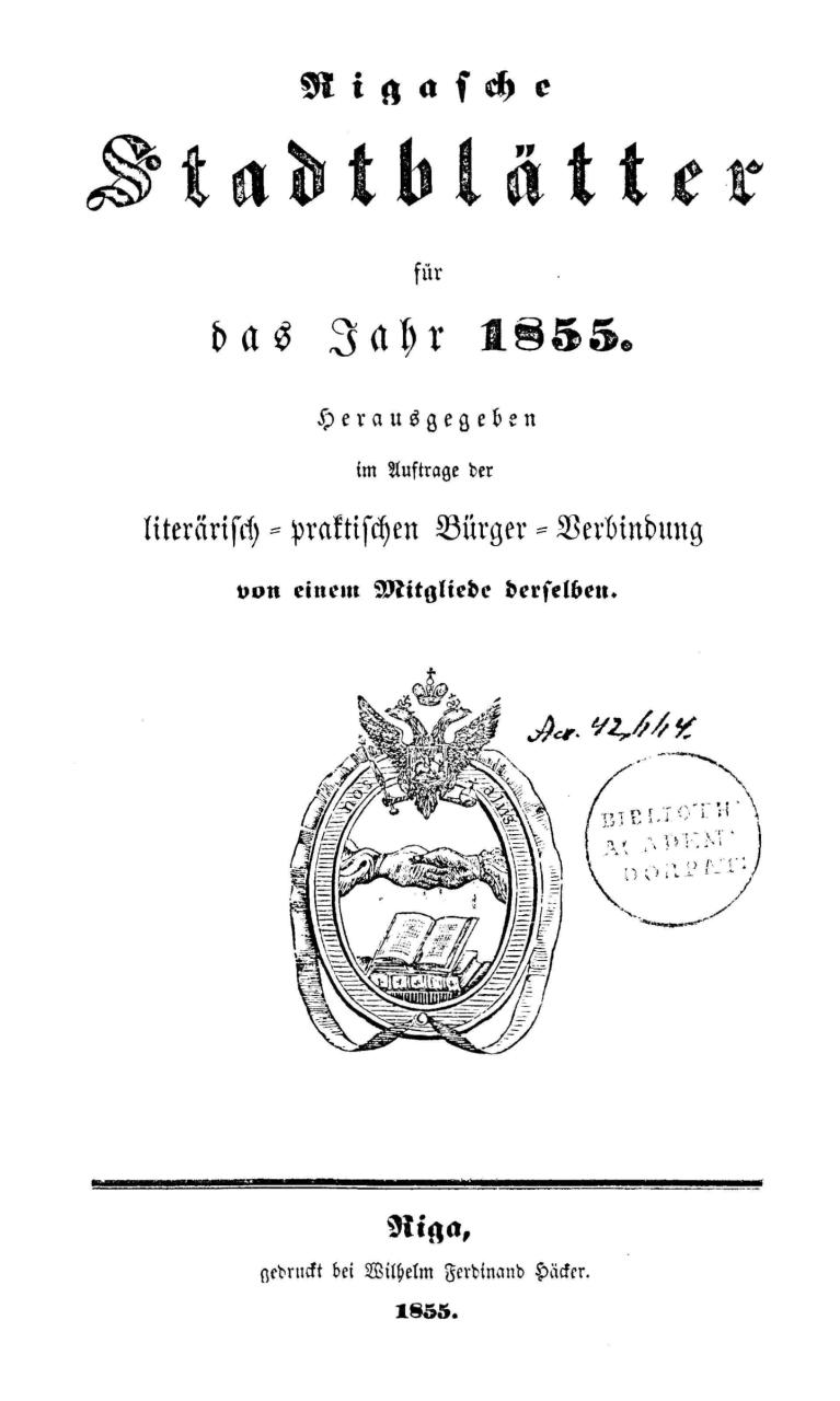 rigasche-stadtblatter-1855-ocr-ta-pe.pdf - page 1/437