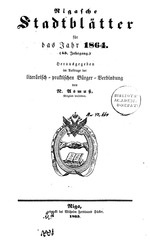 rigasche stadtblatter 1864 ocr ta pe