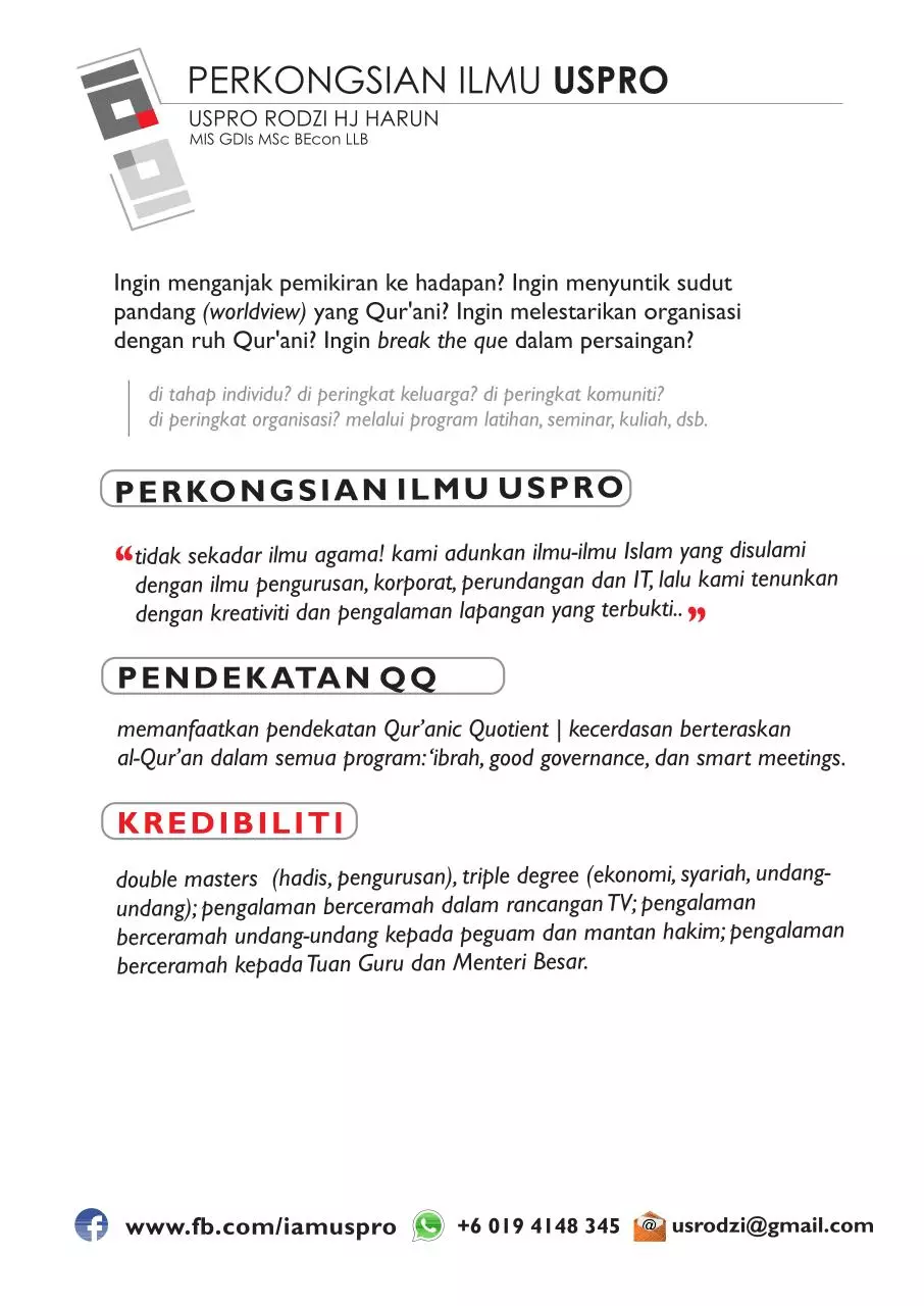 Page 1 of 6, brosur pilu