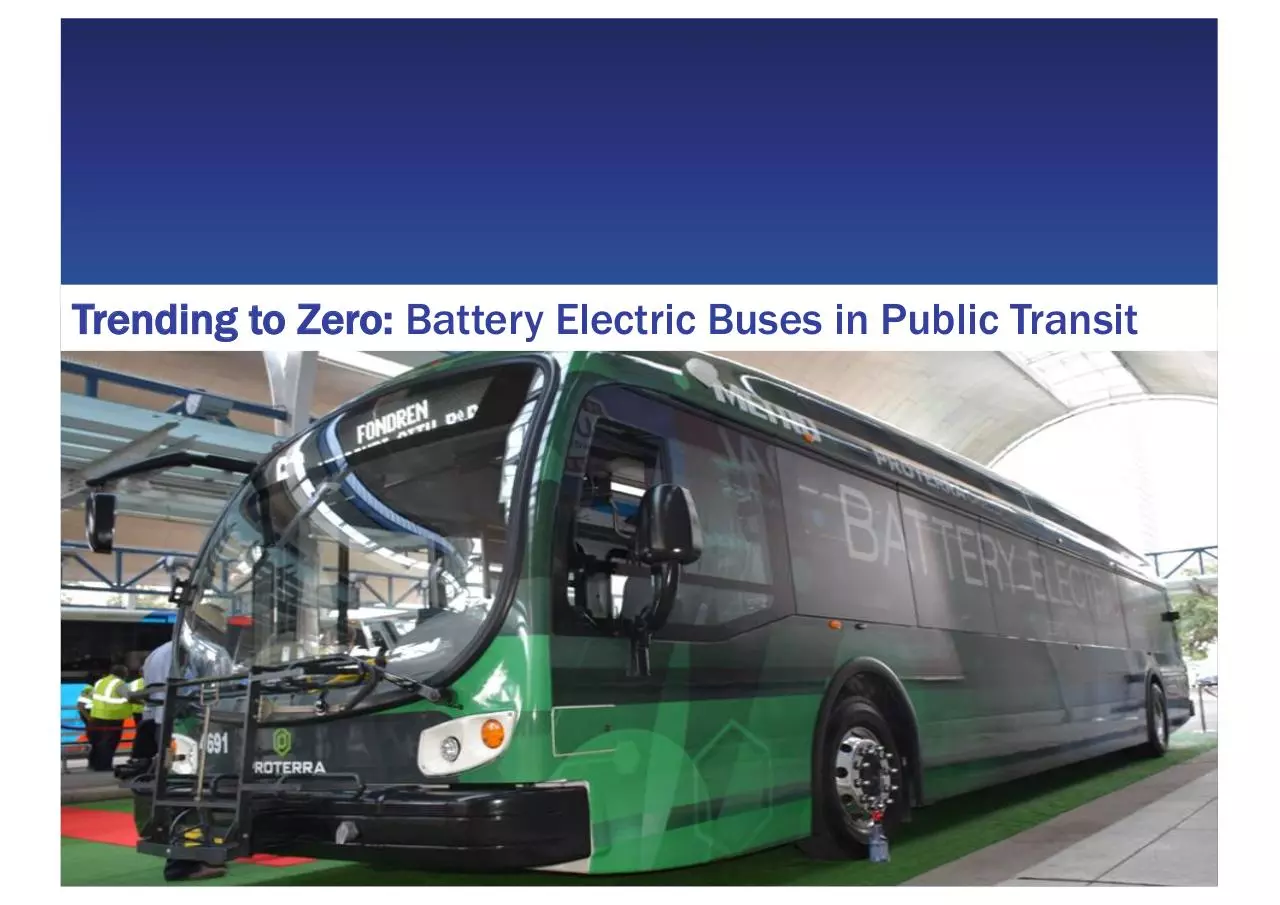 Page 1 of 20, Electric Bus