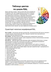Page 1, ral classic tablica cvetov