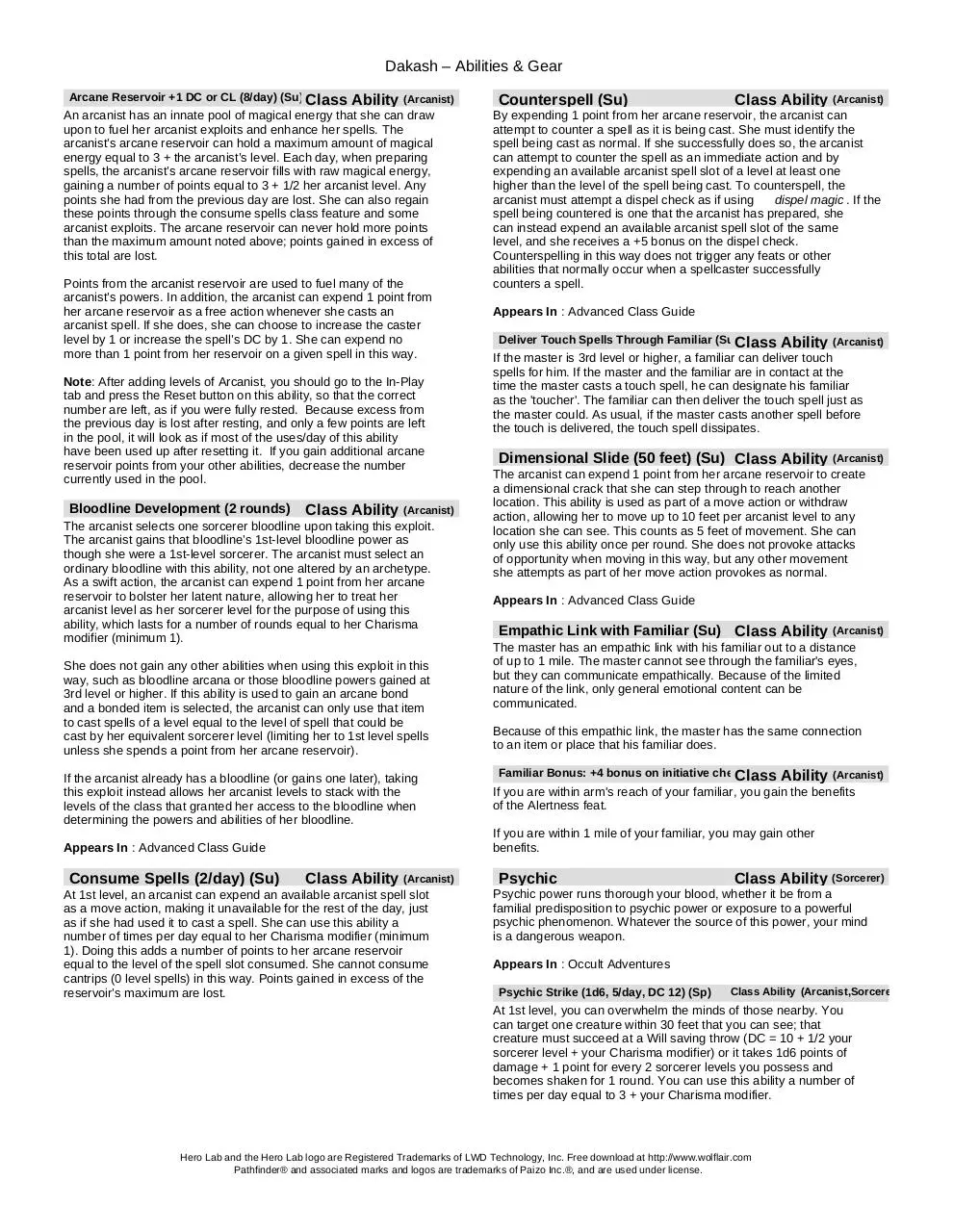 Page 2 of 4, Dakash Abilities