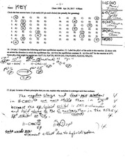 Page 1, Chem109BMT1S17anskey