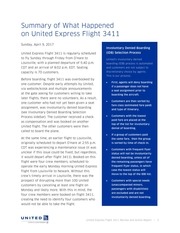 Page 3, United Flight 3411 Review and Action Report FINAL