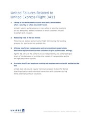 Page 5, United Flight 3411 Review and Action Report FINAL