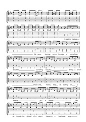 Page 1, Let Me Love You Justin Bieber (Fingerstyle)
