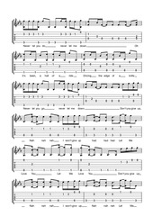 Page 2, Let Me Love You Justin Bieber (Fingerstyle)