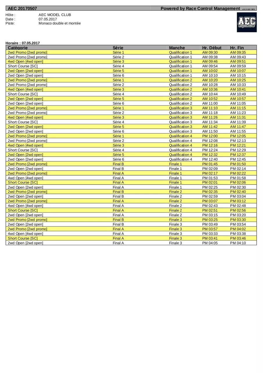 Document preview - AEC 20170507 timing.pdf - Page 1/1
