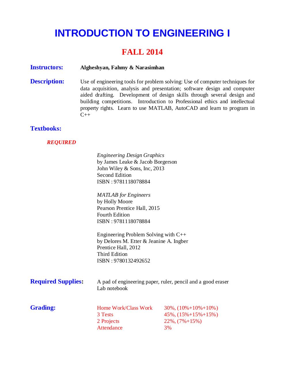 Document preview Fall 2014_CourseInformation.pdf - page 1/2