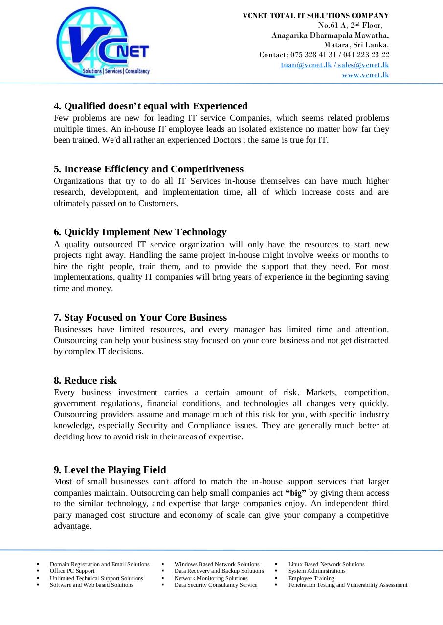 VCNET Total IT Solutions Company Profile.pdf - page 3/8