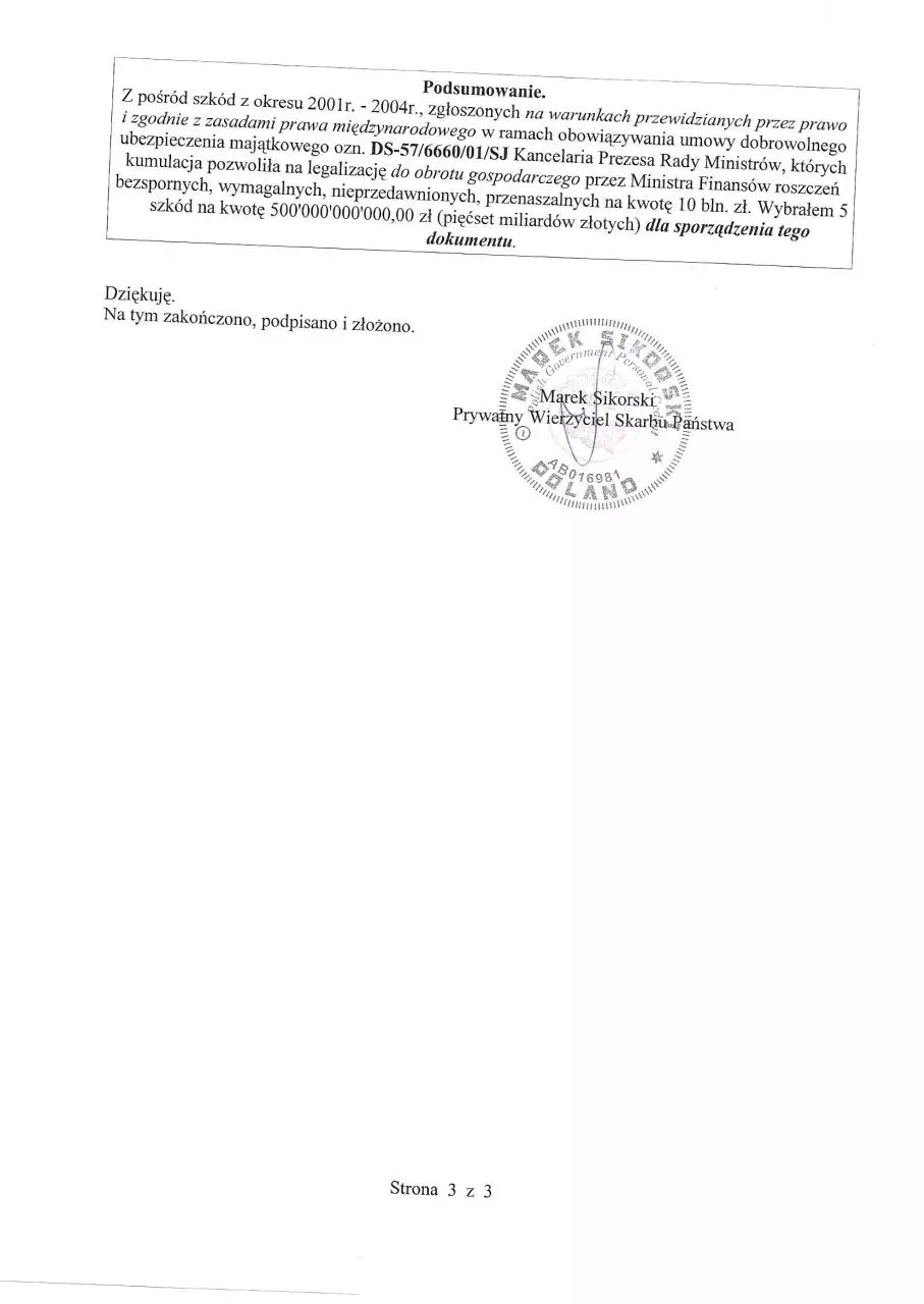 Page 3 of 127, Metryka pochodzenia