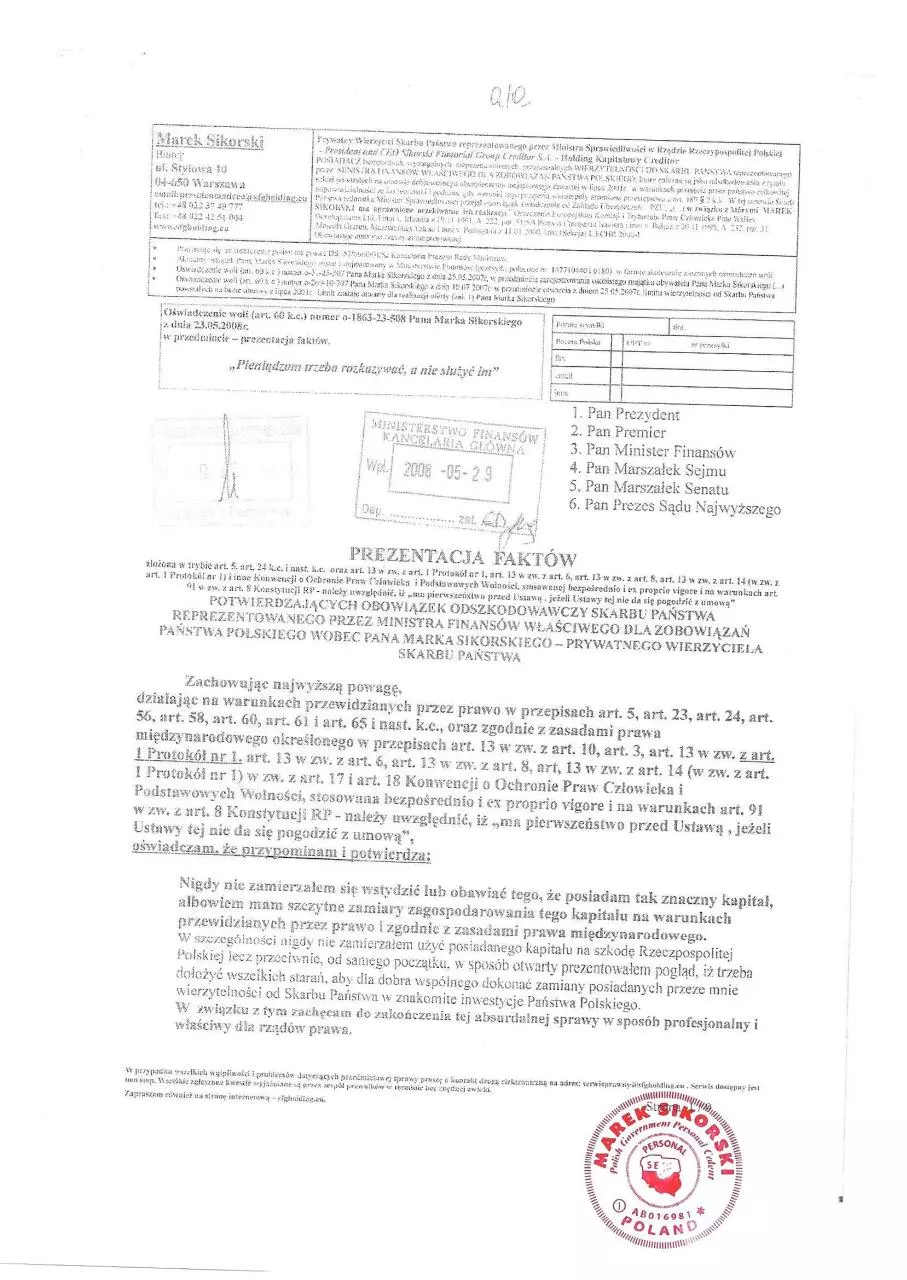 Page 5 of 127, Metryka pochodzenia